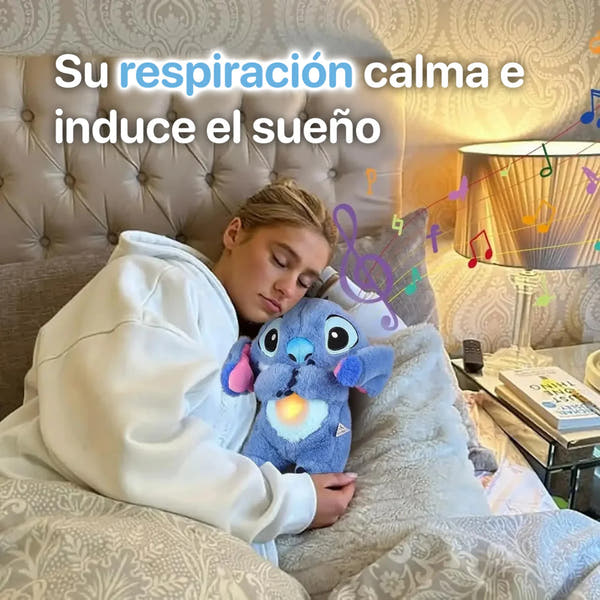 PELUCHE STITCH QUE RESPIRA